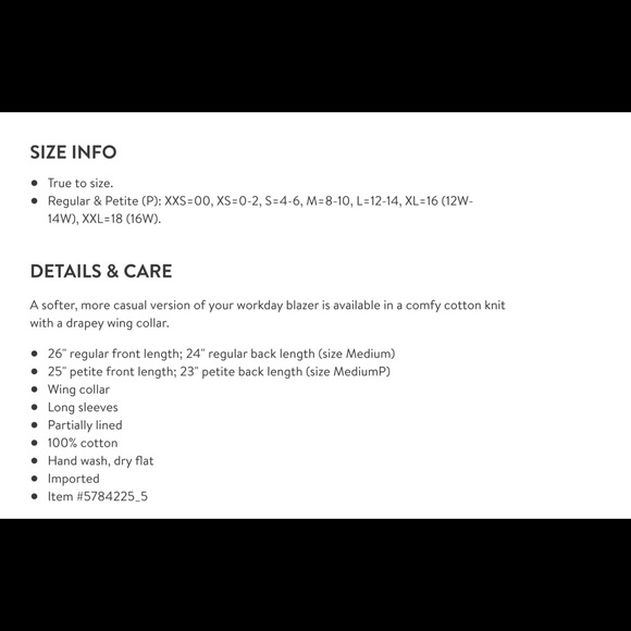 NWT Caslon Drape Blazer Green Army Camo-Size M - Picture 6 of 6